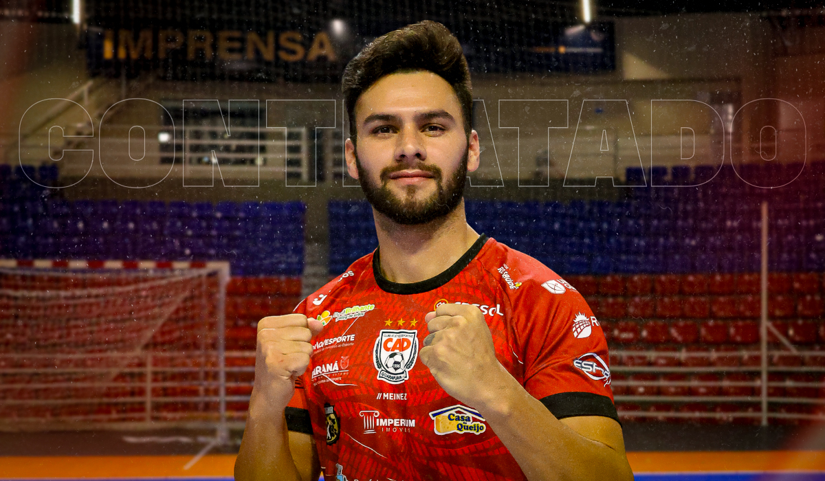 Harry Medino é a primeira contratação do CAD para 2026