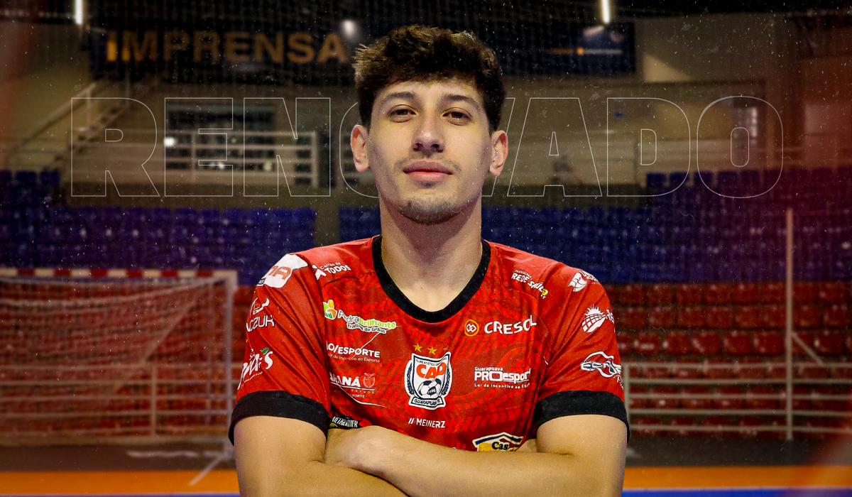 Enzo Udrizar renova e segue no CAD em 2026