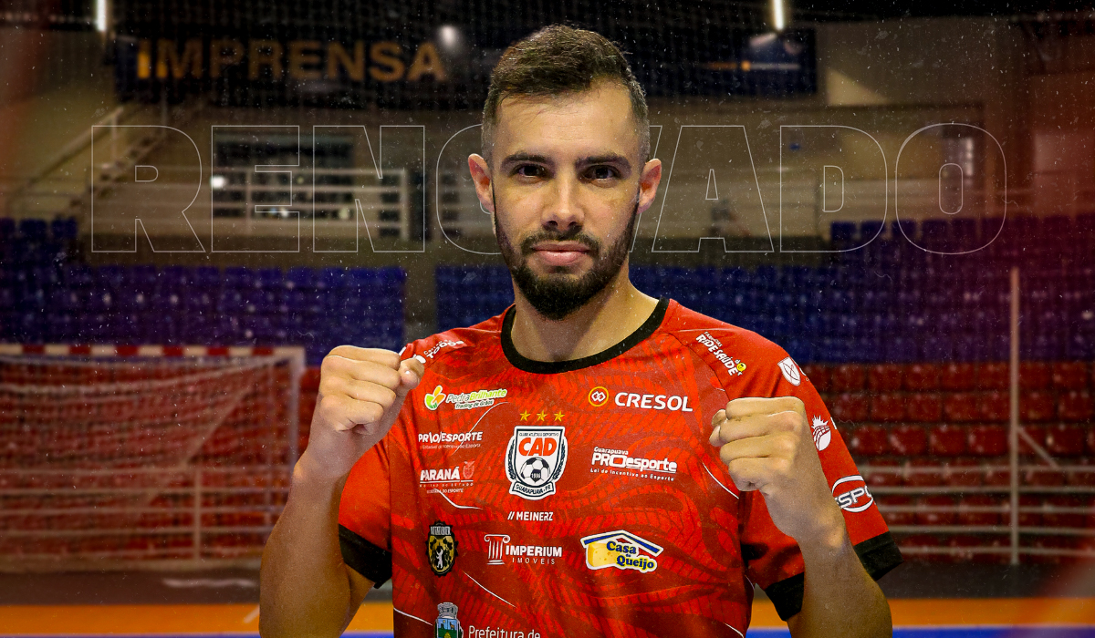 Tiago Gaúcho segue no CAD para a temporada 2026